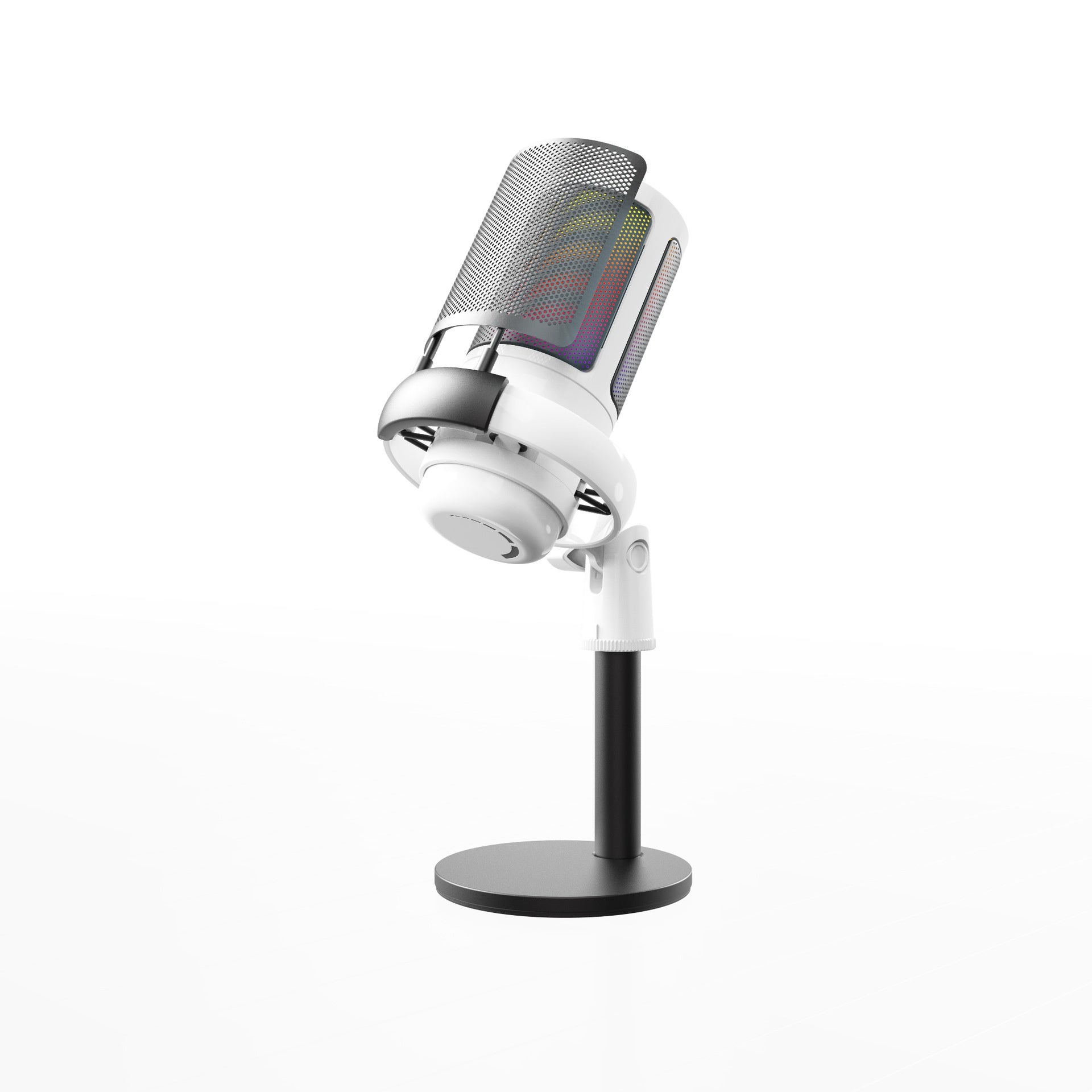 Professional RGB Condenser Microphone for Live Broadcasting